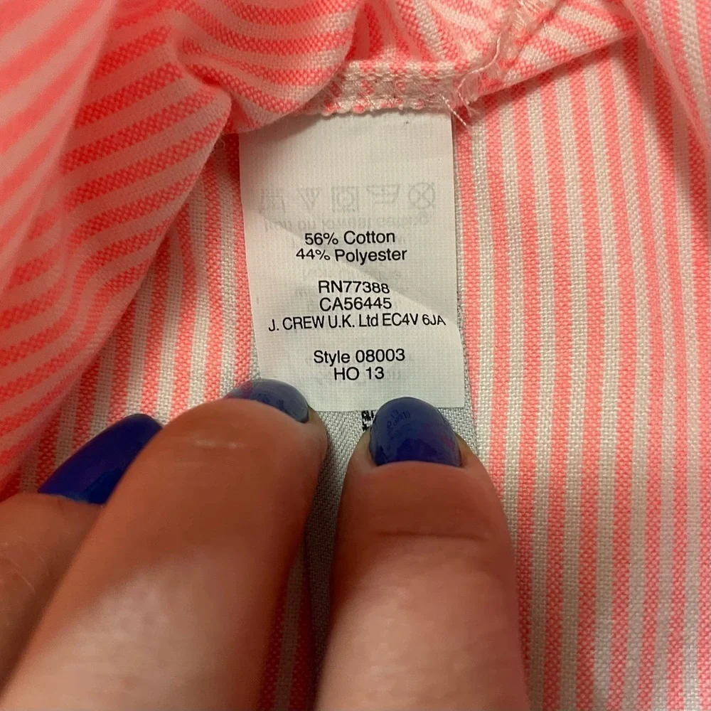 J. Crew bright wake